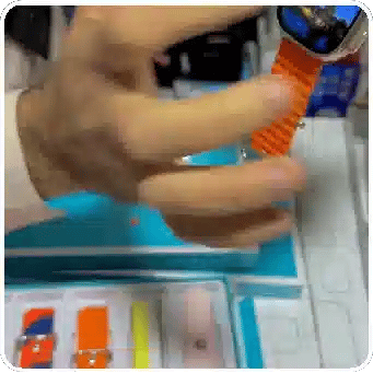 I20 Ultra Max Suit - Smartwatch & Airpods Combo with 7 Straps
