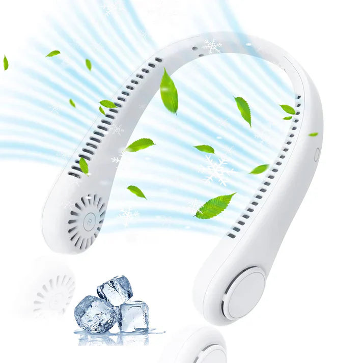 Hands-Free Rechargeable Neck Fan